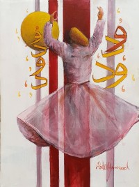 Abdul Hameed, 16 x 22 inch, Acrylic on Canvas, Figurative Painting, AC-ADHD-014